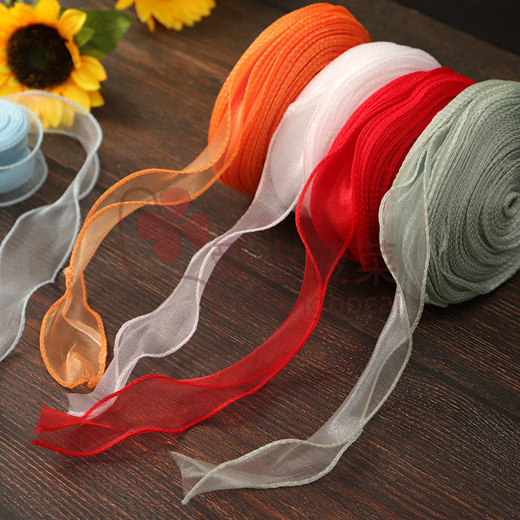 鲜花礼盒包装丝带花束蝴蝶结透明波浪鱼尾纱水果蛋糕礼盒打包丝带,居家布艺,丝带/绸带/布带,淘宝优惠券,粉丝福利购,淘宝优惠卷