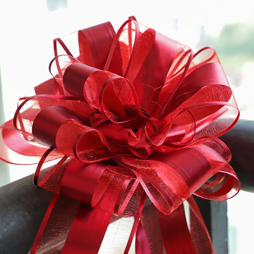 爱上菠菜结婚拉花楼梯扶手婚车