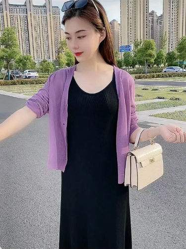 夏季薄款冰丝防晒衣短款长袖
