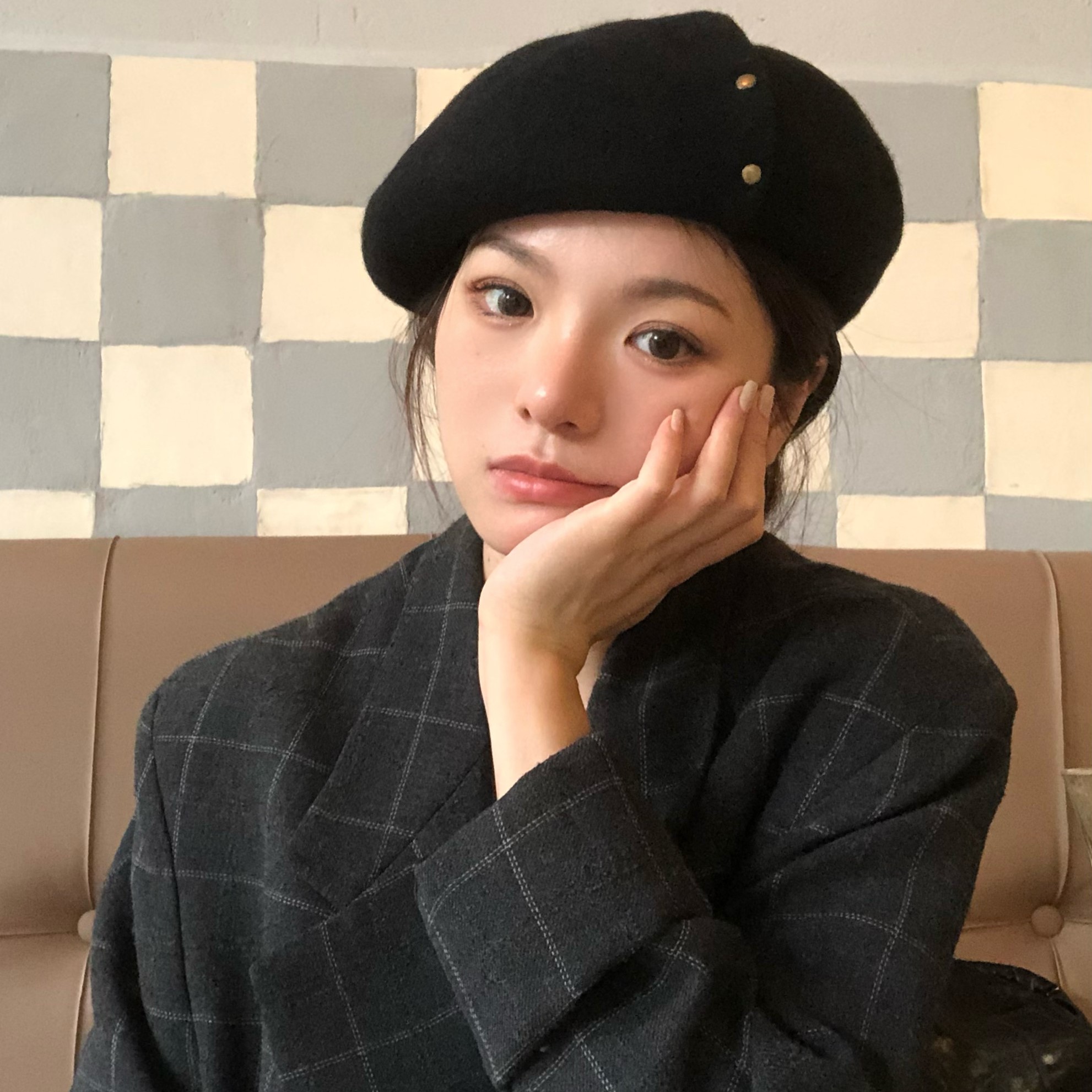 贝雷帽日常休闲女秋冬