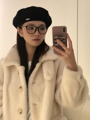 贝雷帽逛街休闲女秋冬