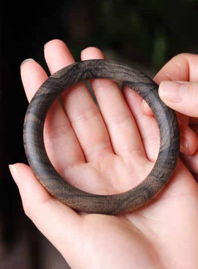 越南芽庄沉香手镯沉香手串10mm文莱沉香手镯贵妃镯木质手镯沉香