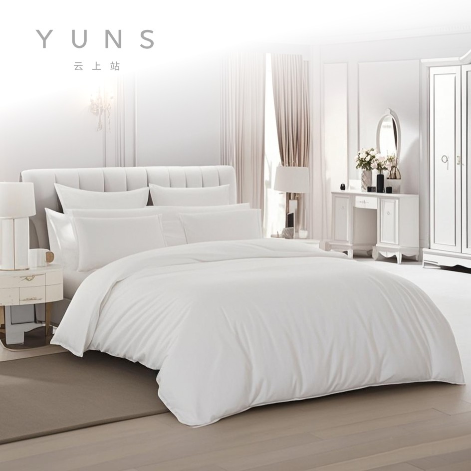 YUNS云上站儿童100%桑蚕丝长丝被1斤2斤3斤4斤6斤纯棉贡缎被套