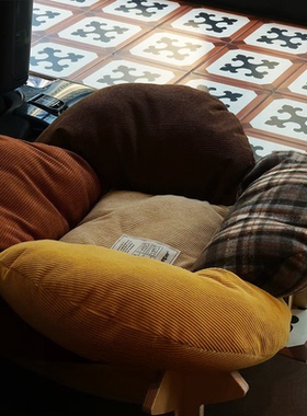 PETPAMPER大地色桦木海洋板亚克力宠物窝花瓣窝套装拼色猫窝#ibc