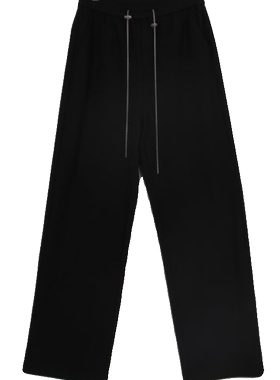 朵以2023秋季新品时尚百搭运动休闲裤阔腿裤直筒裤卫裤38DQ231002