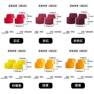 专业滑板bushings避震器双翘