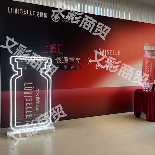亚克力透明立式led发光灯箱