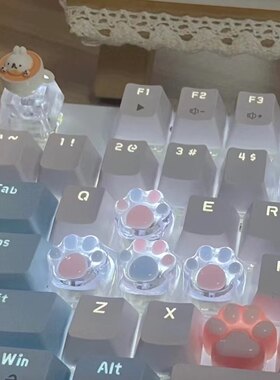 透明机械键盘树脂键盘键帽