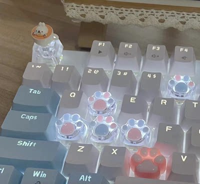 透明机械键盘树脂键盘键帽