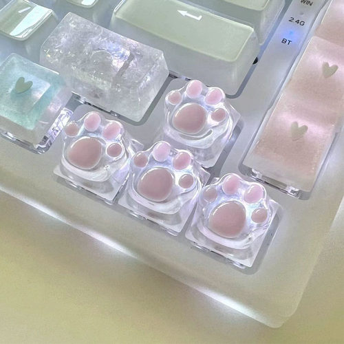 十字轴机械键盘猫爪键帽
