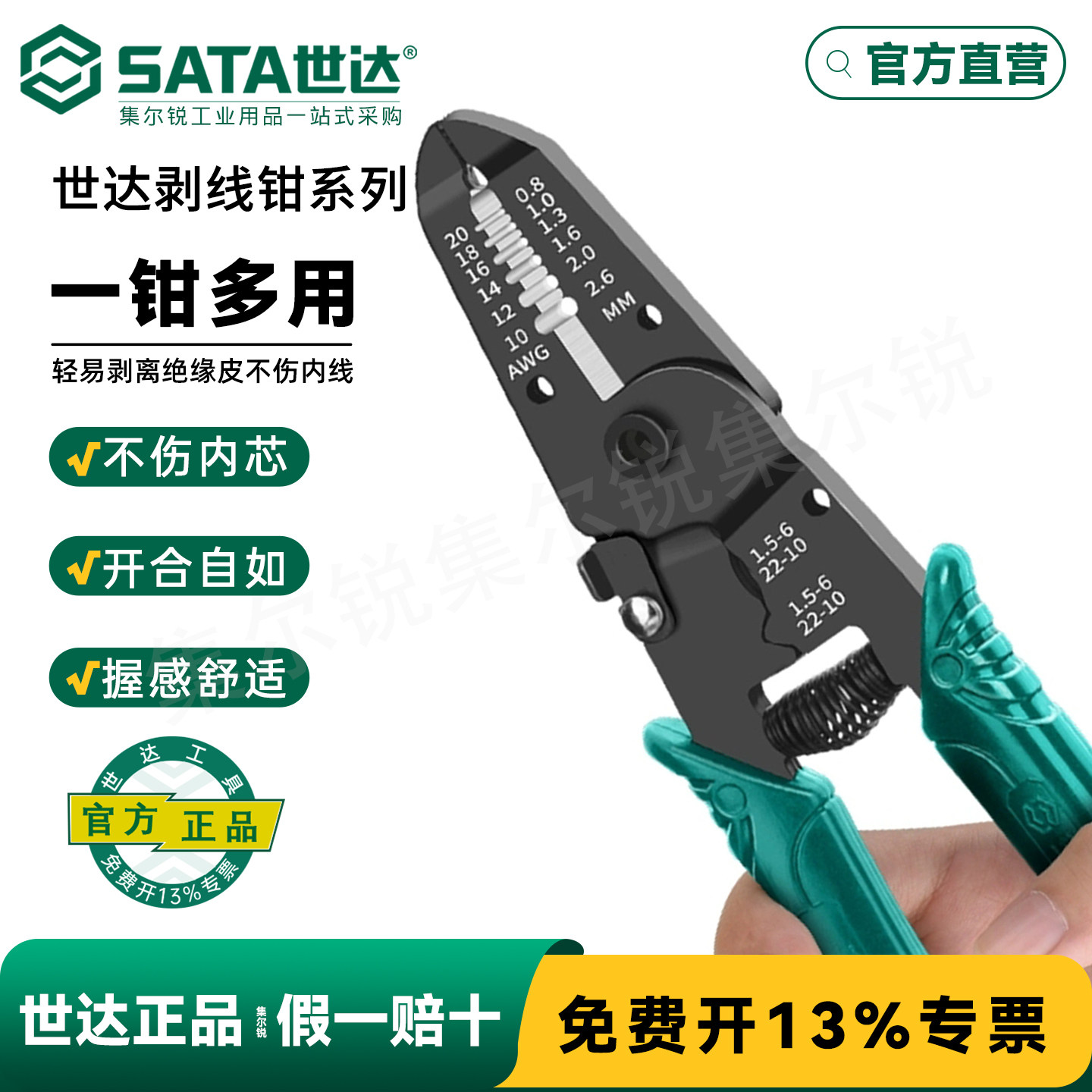 世达电工剥线钳系列/终身保用图片