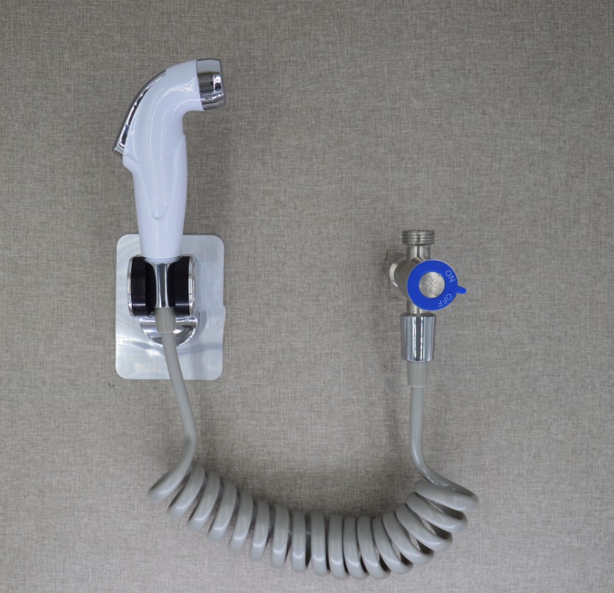 依箭水龙头喷枪高压卫生间厕所马桶水箱增压喷头不锈钢冲洗妇洗器