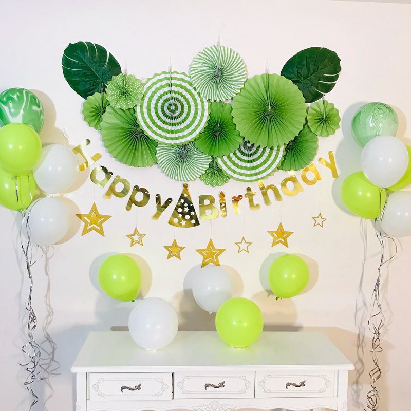 寶寶過生日布置森林森系生日布置主題扇花背景牆派對過生日裝飾品在類目 節慶用品/禮品, 裝扮用品中 - 來自Buy2taobao.com提供專業的淘寶代購服務