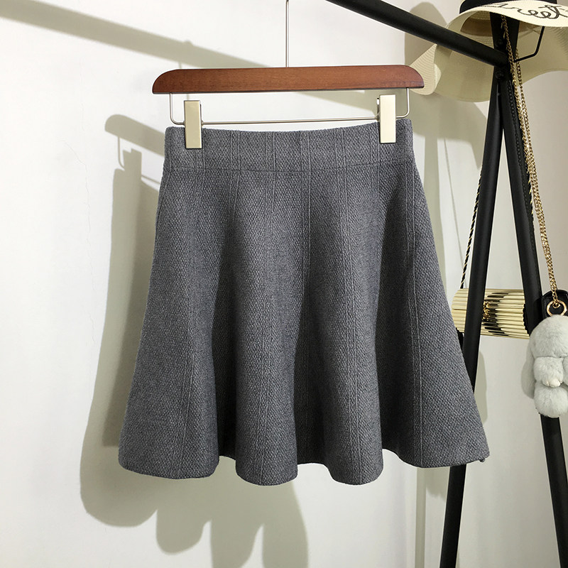 knitting skirt Autumn and winter new pattern Korean Edition Paige Exorcism Solid Pleated skirt Short skirt Pompous skirt Umbrella skirtin the Women's clothing/Boutique , Skirts  category - from Buy2taobao.com to provide professional Taobao agent buy service