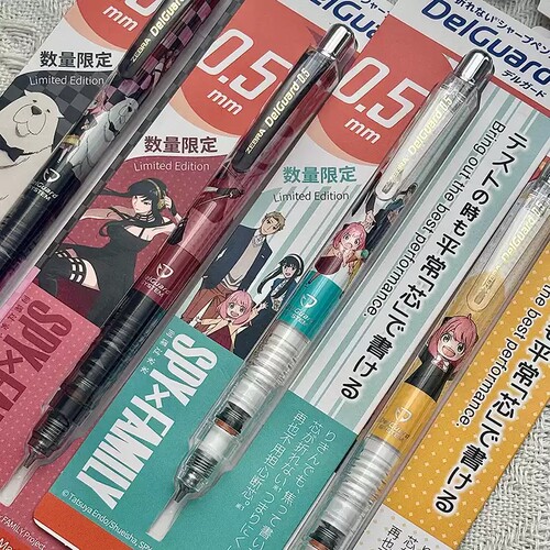 日本ZEBRA斑马MA85间谍过家家自动铅笔低重心学生写易不断铅芯
