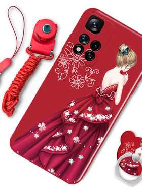 适用Redminote11Pro手机壳女新款红米note11Pro软套硅胶小米20191116c卡通网红5G全包边磨砂防摔红米11pro男