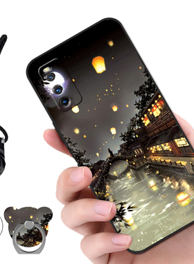 适用iQOONeo5活力版手机壳磨砂全包边卡通情侣V2118A软硅胶男女款VIVO防摔网红个性lqooNeo5活力版外壳保护套