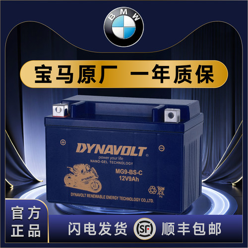 猛狮宝马S1000R XR RR G310GS G310R C400XC400GT摩托车原厂电瓶