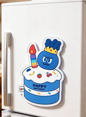 五月天蓝色蛋糕卜卜粉丝应援物料亚克力平面磁吸冰箱贴