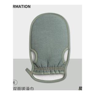搓澡巾双面加厚不疼搓背神器后背搓泥家用女士搓泥手套搓灰布粗砂