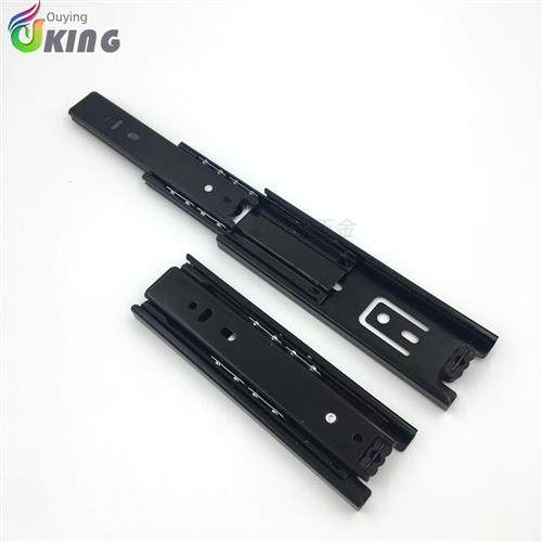 5英寸12.5厘米三段式滑轨小抽屉超短三段式导轨4英寸6英寸8英寸70