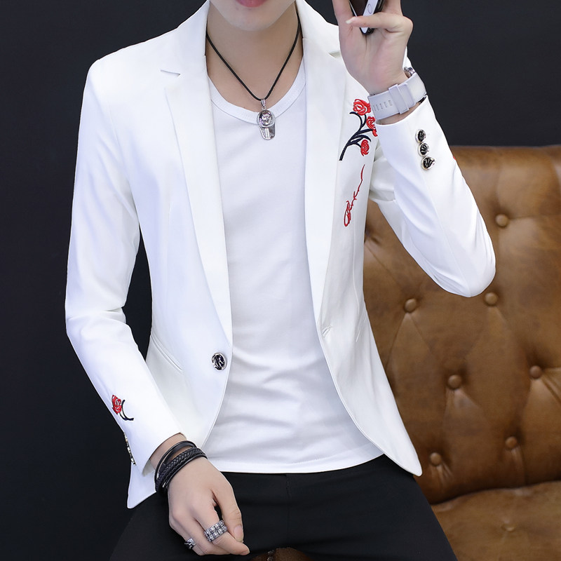 春秋季休闲西服男单西上衣修身英伦男士小西装青年韩版西装外套潮在类目 男装, 西服中 - 来自Buy2taobao.com提供专业的淘宝代购服务