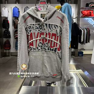 SprayGround鲨鱼嘴专柜26新款W1233326男女高街风连帽开衫潮
