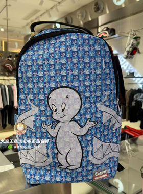 SprayGround鲨鱼嘴专柜正品25新款W1145724男女时尚印花双肩背包