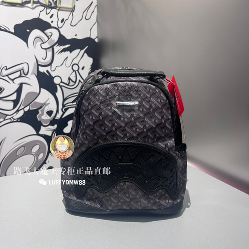 SprayGround鲨鱼嘴正品 2024新款W1045702女士时尚逛街双肩背包
