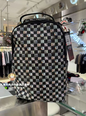 SprayGround鲨鱼嘴专柜25新款W1145806男女时尚印花双肩背包