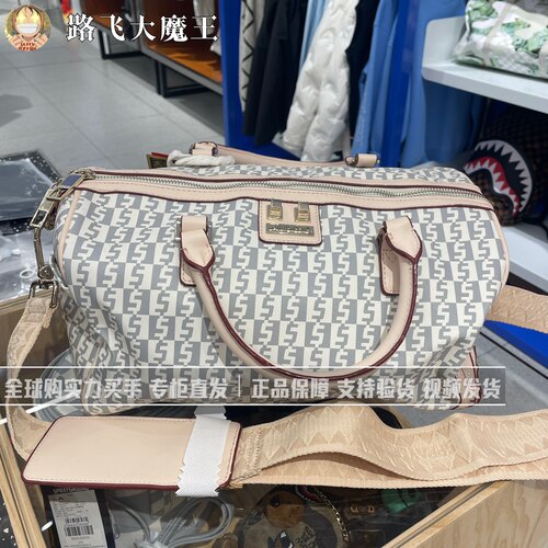 Sprayground专柜正品 中号W0835520金钱鲨鱼嘴手提包男女SG旅行包