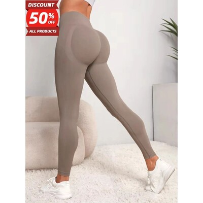 Plus Size New High Waist Yoga Pants for Women - Tummy Contro