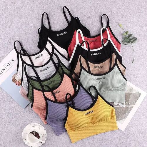 New Sports Bra For Women Gym Sexy Crop Top Bra Women Cotton