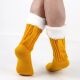 Padded Men Mug Knitted Beer Warm Socks Mid Women