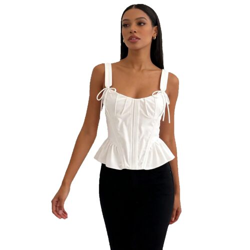 Chu Sau beauty Women NewSweet Square Collar Tank Top Sexy Ba