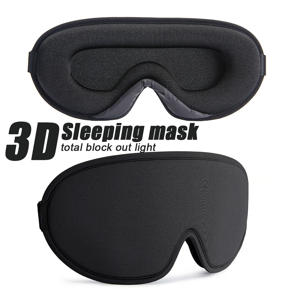 3D Sleep Mask Large Room for Eyeslash Blindfold Eyeshade Sle