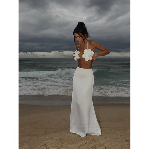 Sexy Bikini Swimsuit with Skirt Bandage Swimwear Women Brazi