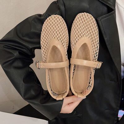 In Summer, Wear Round Toe, Straight Buckles, Casual and Comf