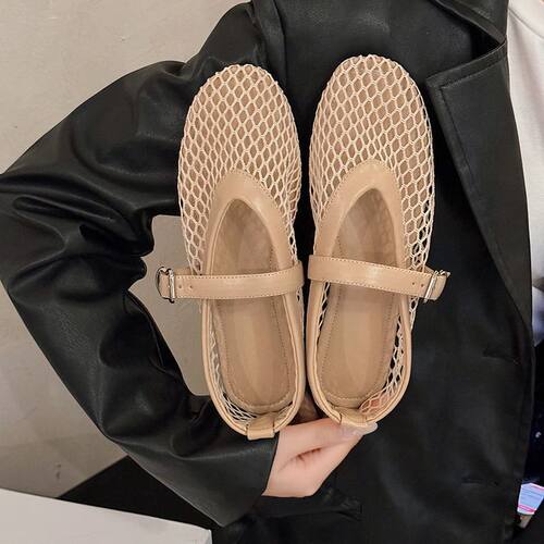 In Summer, Wear Round Toe, Straight Buckles, Casual and Comf