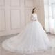 Lace Vin Long 2025 Dress Wedding Neck Sleeve Selling Best