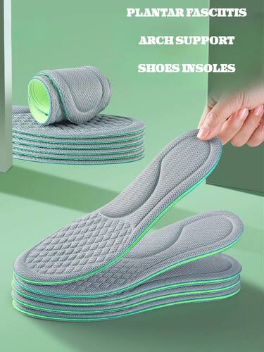 1Pair Memory Foam Plantar Fasciitis Relief Shoes Insole Arch