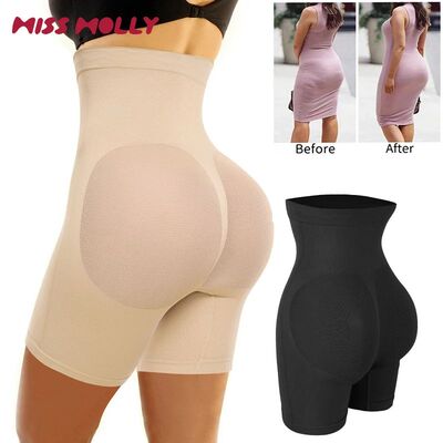 High Waist Seam-free Body Shaper Shorts Shapewear Women Tumm
