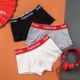 boxer underwear stretch Men cotton high shorts