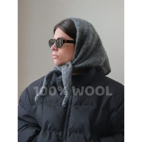 100% Wool Winter Scarf For Women Long Warm Cashmere Scarves