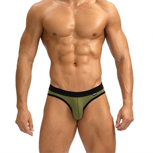 New Sexy underwear for men Threaded fabric calcinha bikini s
