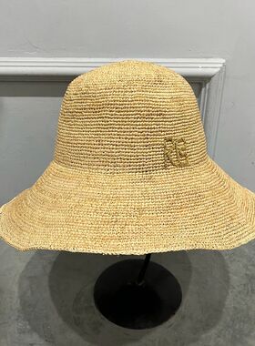 Raffi straw hat for women sunhat summer sun protection hat b