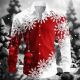 style Christmas Shirt Men Sleeve snowflake Long Colorful