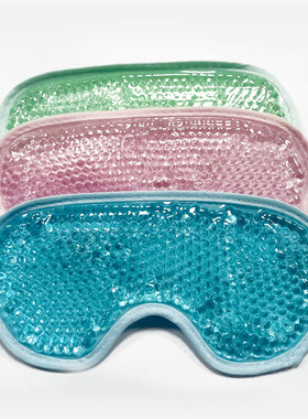 New Gel Eye Mask Reusable Beads for Hot Cold Therapy Soothin