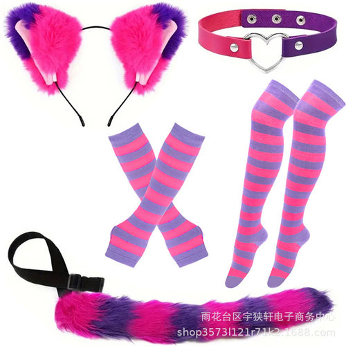 Halloween Dress Up Cute Cat Cosplay Props Cat Ears Hair Hoop