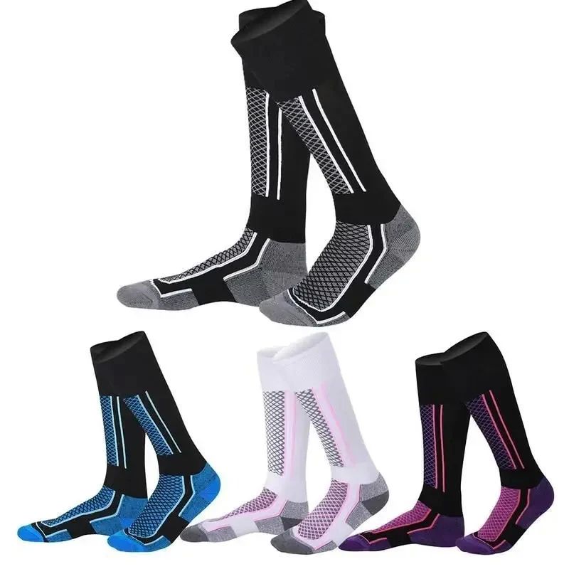 1 Pair Winter Warm Thickening Ski Stockings Hiking Socks For